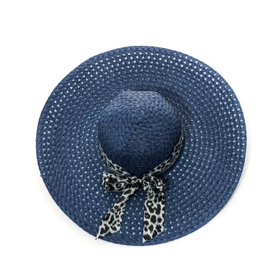 Pălărie de plajă Stilno H1006-24 - Albastru inchis