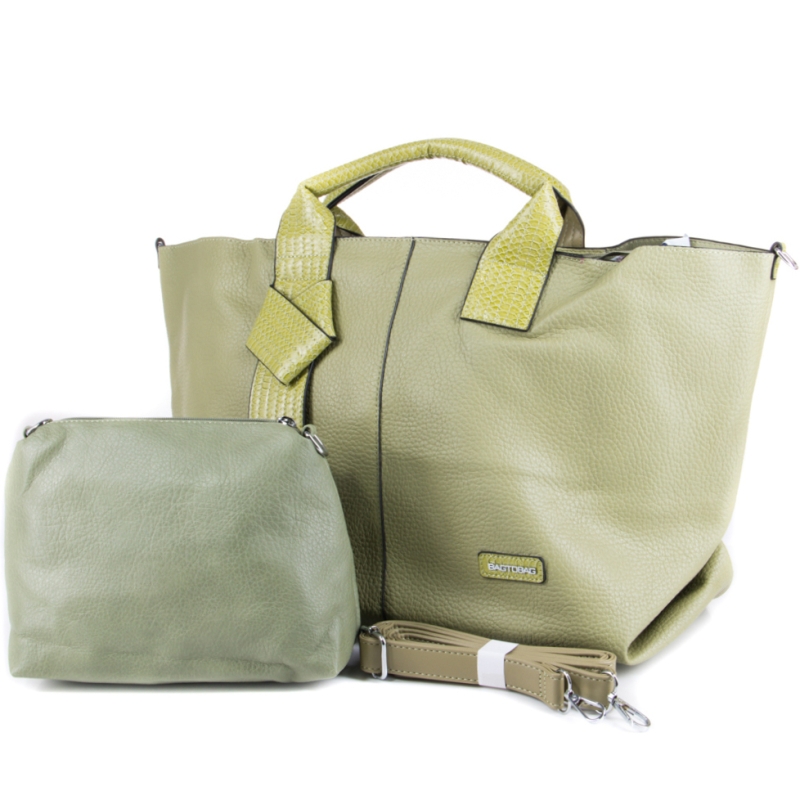 Дамска чанта Виктория - 1665-09 - Зелен
