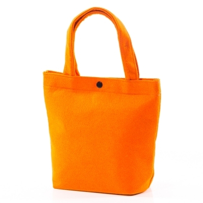 Вълнена чанта 1387-14 - Оранжева