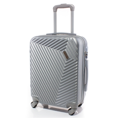 Куфар за ръчен багаж 52/35/20 с колелца 360° T1002-07 - Розов