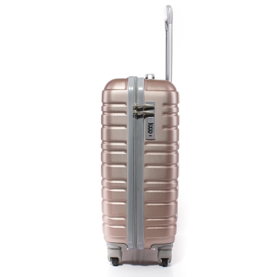 Куфар за ръчен багаж 54/37/20 с колелца 360° T1003-07 - Розов 