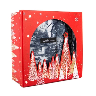 Подаръчен комплект - Дамски шал 100% Кашмир - Gift 305