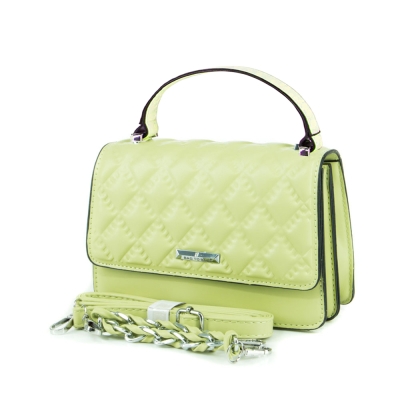 Дамска чанта през рамо Ния - 1666-09 - Зелен