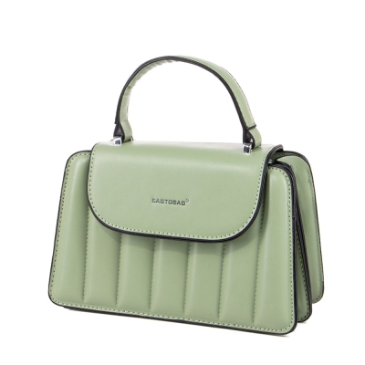 Дамска чанта през рамо Катрин - 1668-09 - Зелен