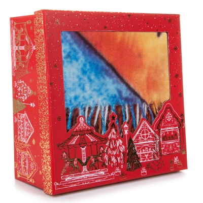Подаръчен комплект - Дамски шал 100% Кашмир - Gift 316